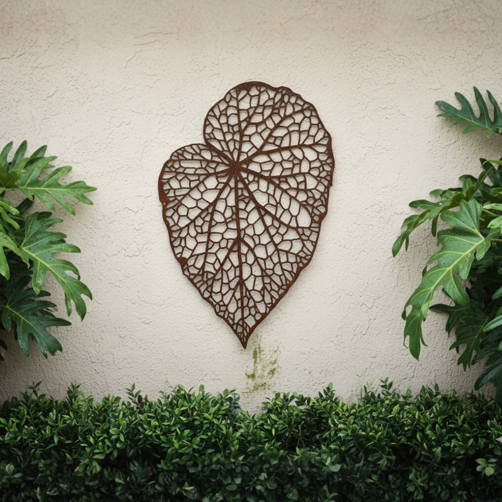 Leaf Skeleton Wall Art | Wooden décor for modern home interiors