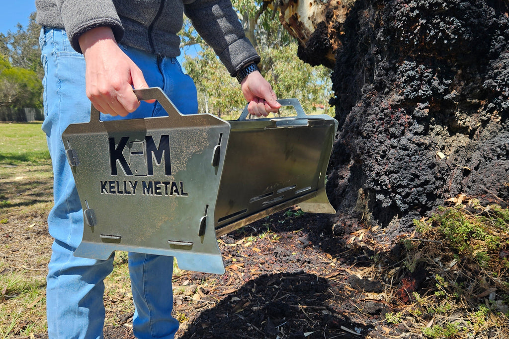 Kelly Metal TrailForge Fire Pit