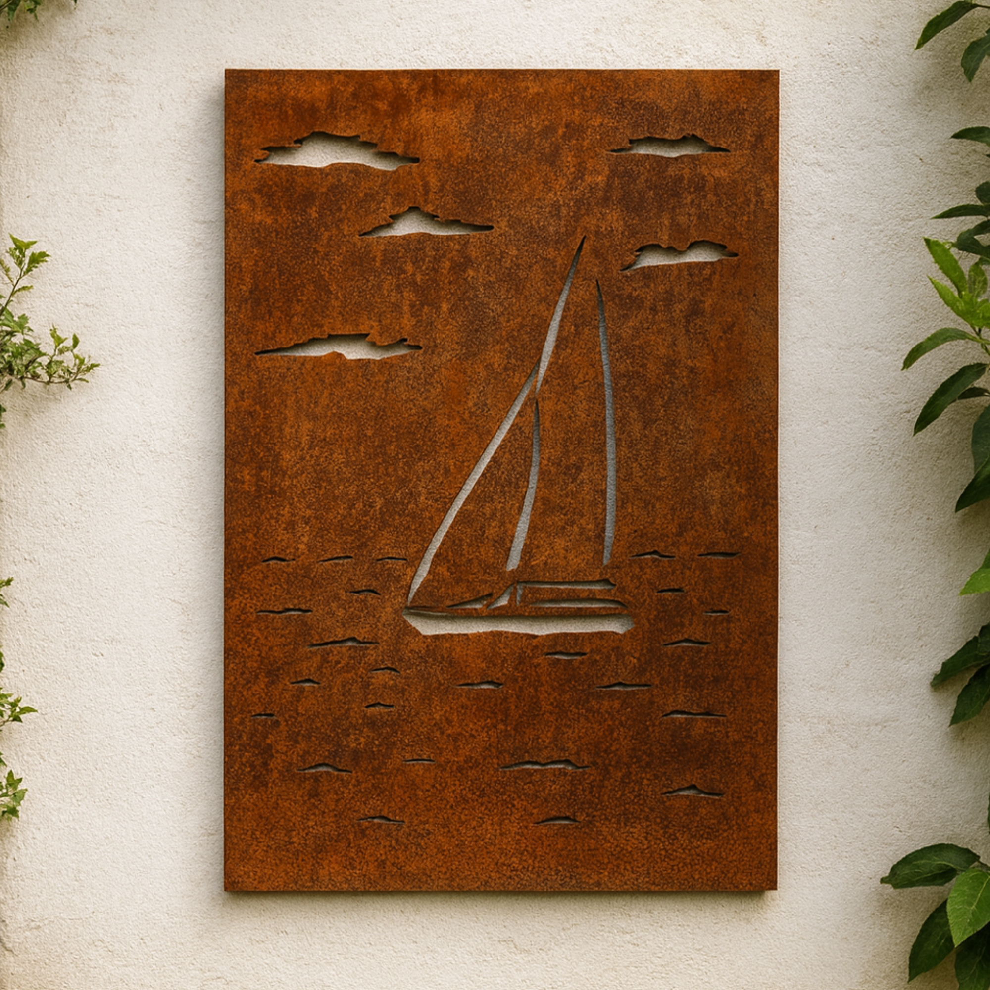 Sailing Wall Art | Coastal-Inspired Sculptural Panel