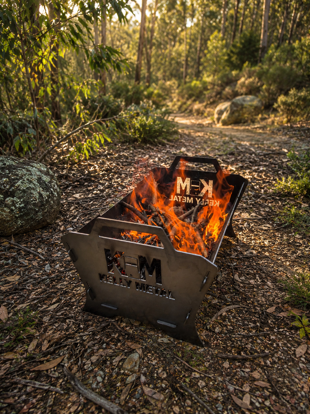 Kelly Metal TrailFire Fire Pit