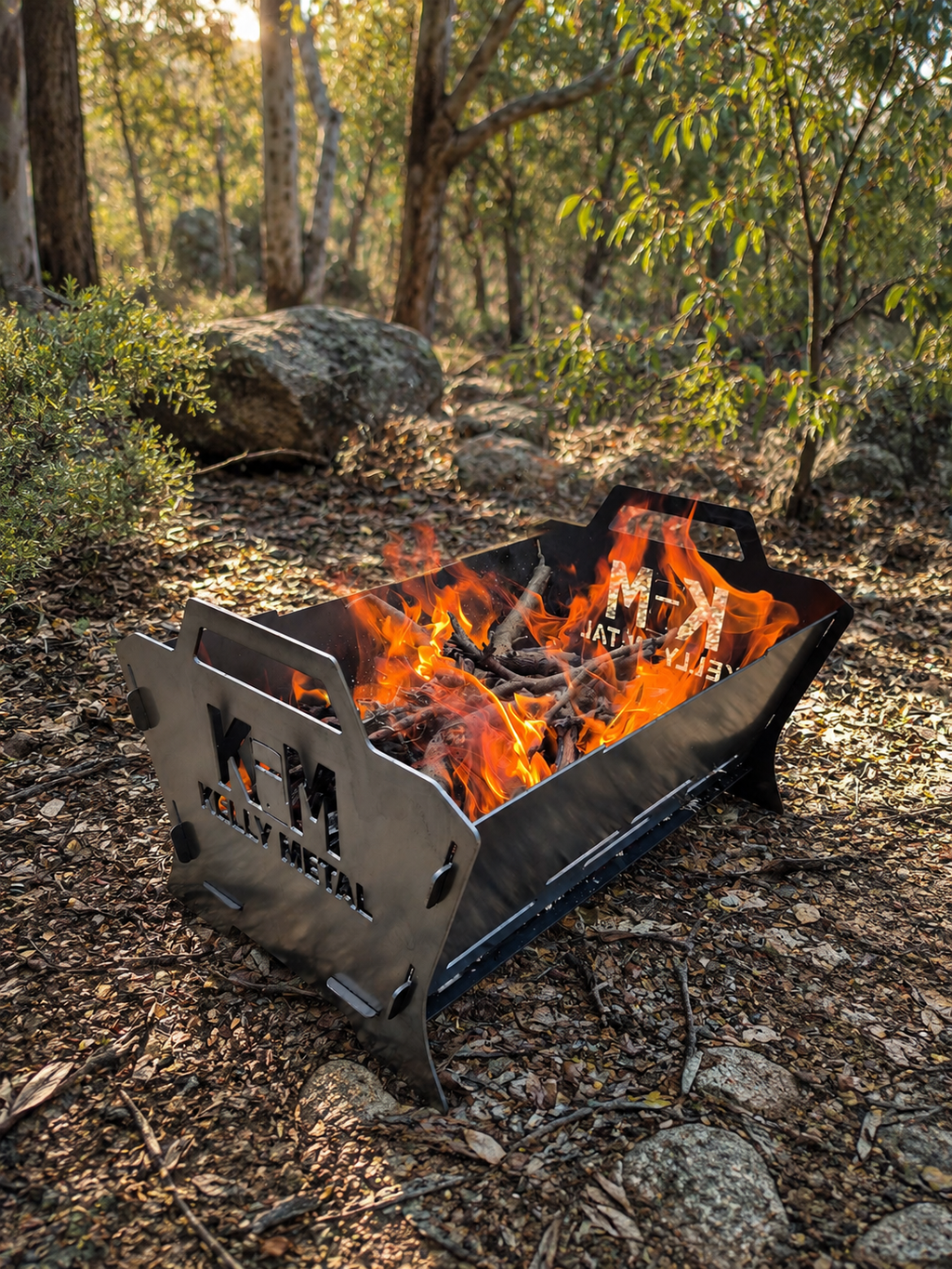 Kelly Metal TrailFire Fire Pit