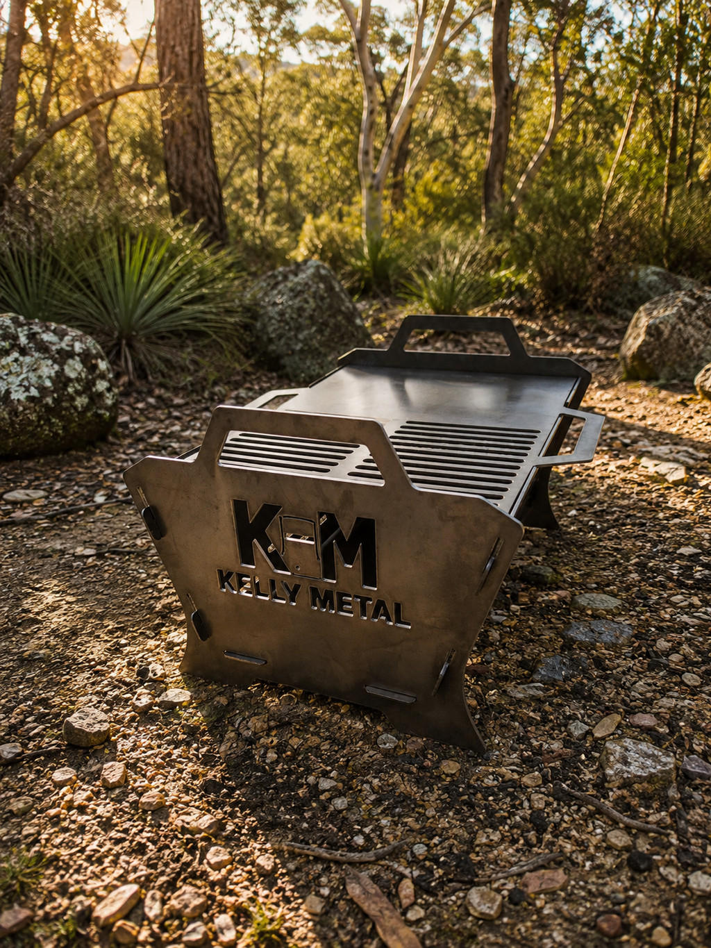 Kelly Metal TrailFire Fire Pit